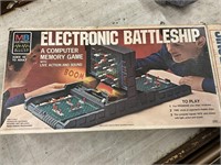 Electric battleship game