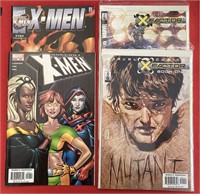 X-Men #104, Uncanny X-Men #452, X-Factor book 1 an