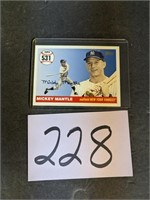 Mikey Mantle Hr#531 Card