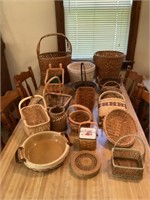 Assorted baskets