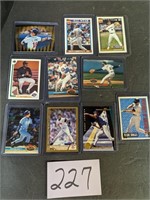 Assortment of Hall of Famer Cards