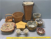 Longaberger Basket Lot Collection