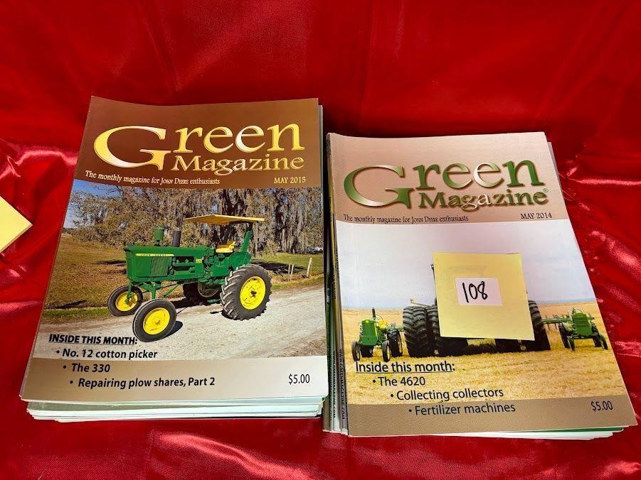 Green Magazines, tractor collecting