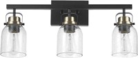 Globe Electric 52057 3-Light Vanity Light, Matte