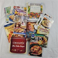Large lot cookbooks and recipe cards