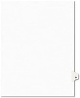 Side Tab Divider 21 Letter Size 25-pack retail $12