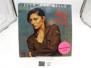 LISA DEL BELLO PRETTY GIRLS LP RECORD ALBUM