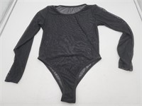 Women's See Thru Bodysuit - S