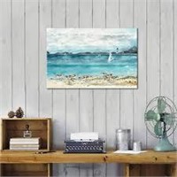 Lighthouse Seabird Artwork - Summer Decor