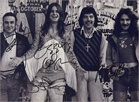 Autograph COA Black Sabbath Photo