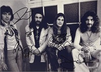 Autograph COA Black Sabbath Photo