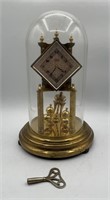 VTG Kundo 400 Day Anniversary Brass Clock w/ Dome
