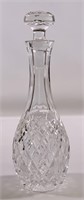 Waterford decanter, Comeragh, 2.5" dia., 11.5"T