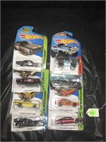 Lot Of Eight Hot Wheel Cars