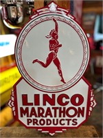 14 x 20” Linco Marathon Metal Sign