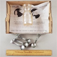 Cream Top Spoons, Milk Bottle & Advertising