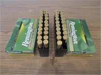 40-Remington 7mm rem ultra mag shells, 40 total
