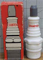 Avon champion spark plug decanter, wild country