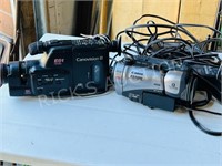 2 Canon video camera & cords