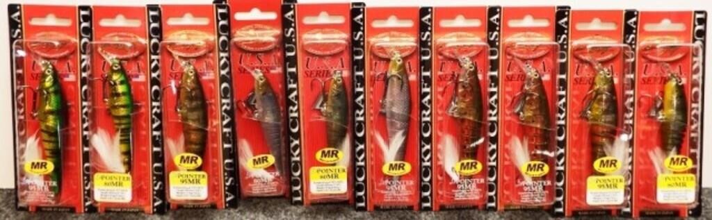 (11) Live / Pointer Lucky Craft Fishing Lures