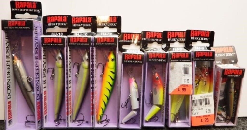 (9) Rapala Deep Husky Jerk Fishing Baits