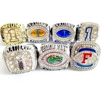 Florida Gators Set of 7 Champs Rings NEW