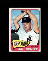 1965 Topps #413 Hal Reniff EX to EX-MT+