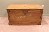 Indonesian Rustic Large Wooden Storage Trunk