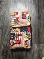 Vintage Mickey Mouse Disney All Over Print Wallet