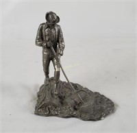 The Logger Pewter Figurine Franklin Mint 1978