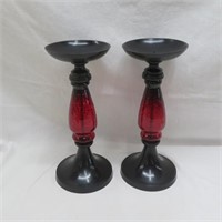 Candle Holders - Glass & Plastic