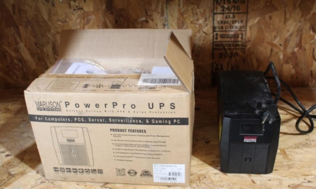 2 Maruson Power Pro UPS Systems