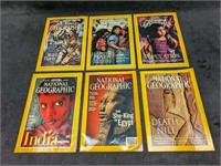 6 1980s 1990s 2000s National Geographic Magazines