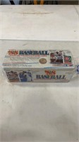 Lot of baseball cards factory sealed.