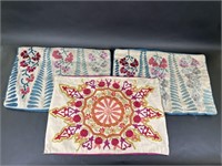 Embroidered Indian Style Pillow Cases