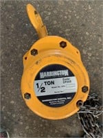 Harrington 1/2 Ton Chain Hoist