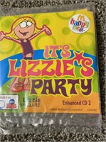 It's Lizzie's Party Happy Meal CD Collectible