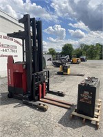 Raymond R35TT 36V Electric Stand On Reach Forklift