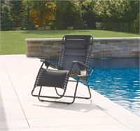 New For Living, Padded Mesh Zero Gravity Chair/Rec