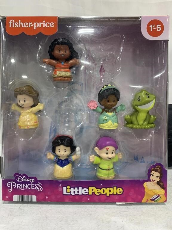 FISHERPRICE DISNEY PRINCESS LITTLE PEOPLE 6PC