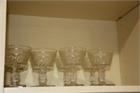 Eight coupe glasses
