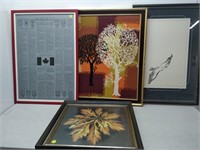 3 framed art and framed the daily mercury print