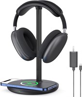 $40 Headphone Stand with Wireless Charger