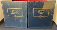 Whitman Classic - Jefferson Nickels, two volumes,
