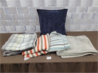 Modern blankets and pillow