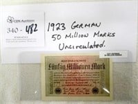 1923 German 50 Million Marks