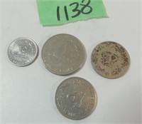 4 Coins of United Arab Emirates