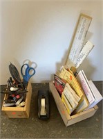 Office Supplies - Pens, Pencils, Scissors, Tape