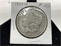 1901-O Morgan Silver Dollar