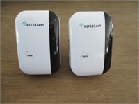 Two WIFIBLAST 300 MBPS Range Extenders